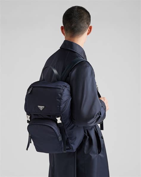 prada backpack navy